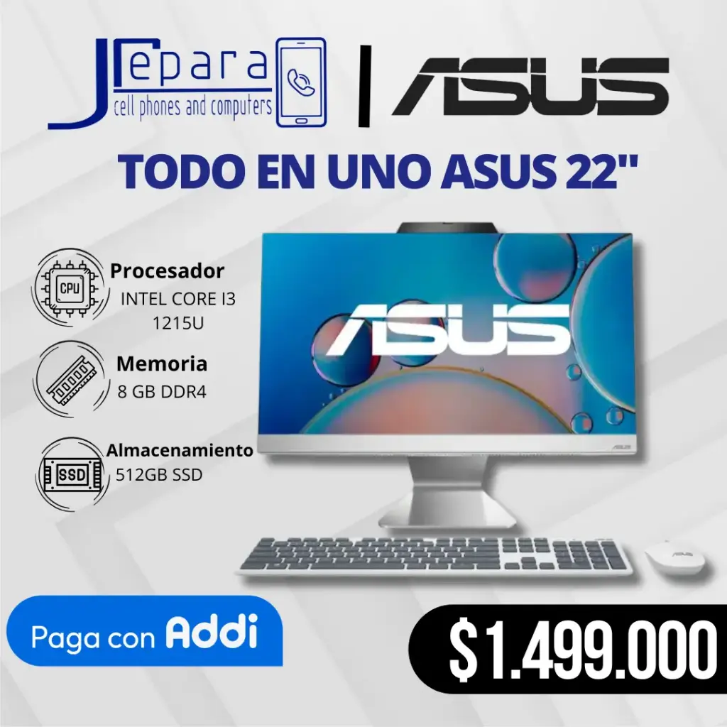Todo en Uno ASUS 22"