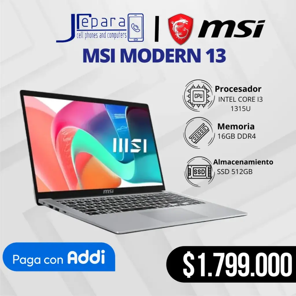 MSI Modern 13